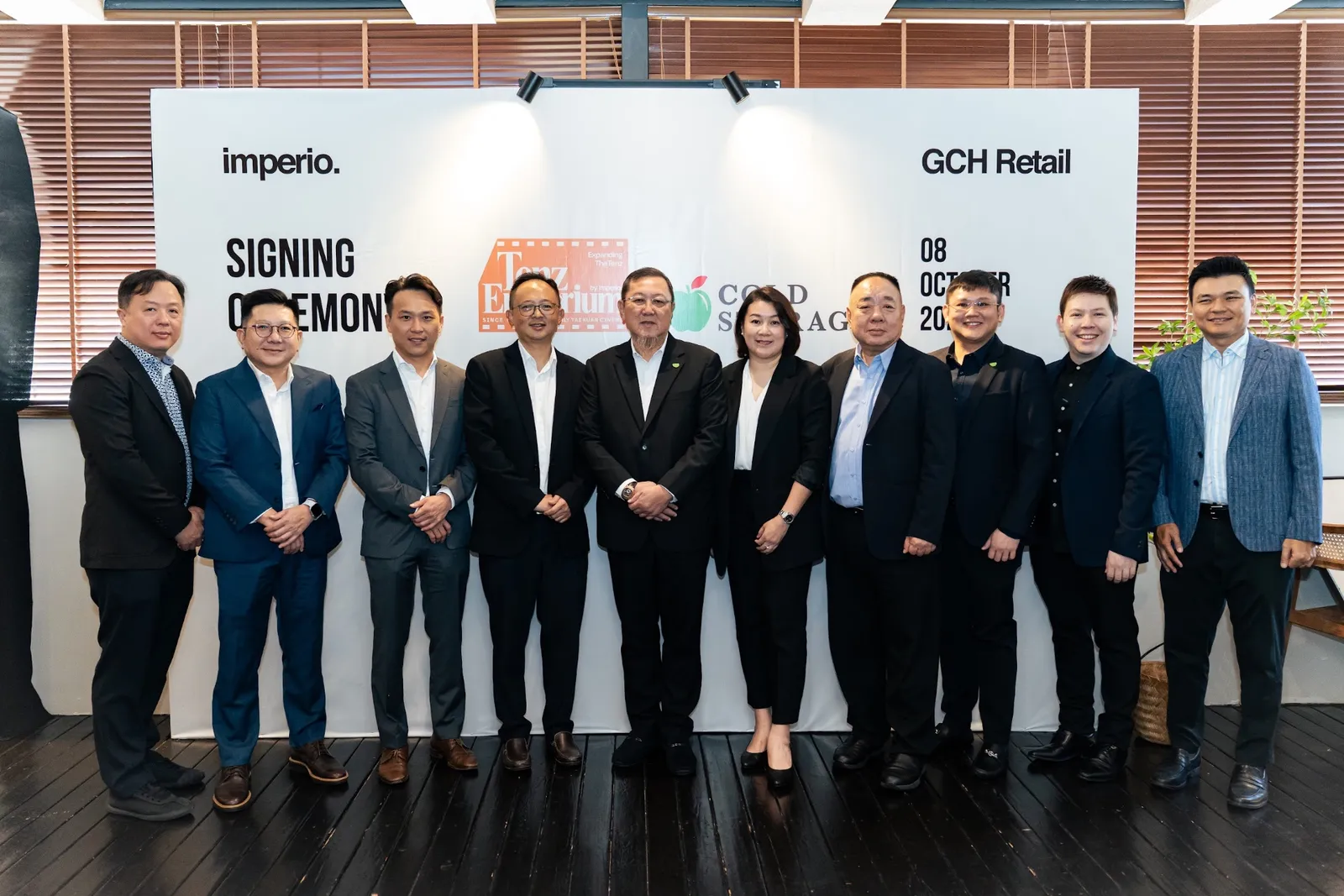 Imperio × GCH Retail Signing Ceremony