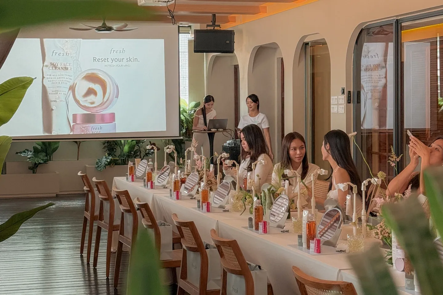 Fresh Beauty Product Launch